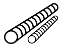 PE HD polietylen naturalny (biały) wałek